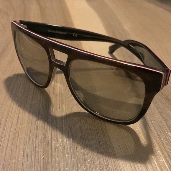 Dolce & Gabbana green camouflage aviator sunglasses - Picture 5 of 12